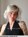 dance mono part ellen wille sandyblonde rooted parrucca sintetica caschetto mosso lacefront riga sinistra