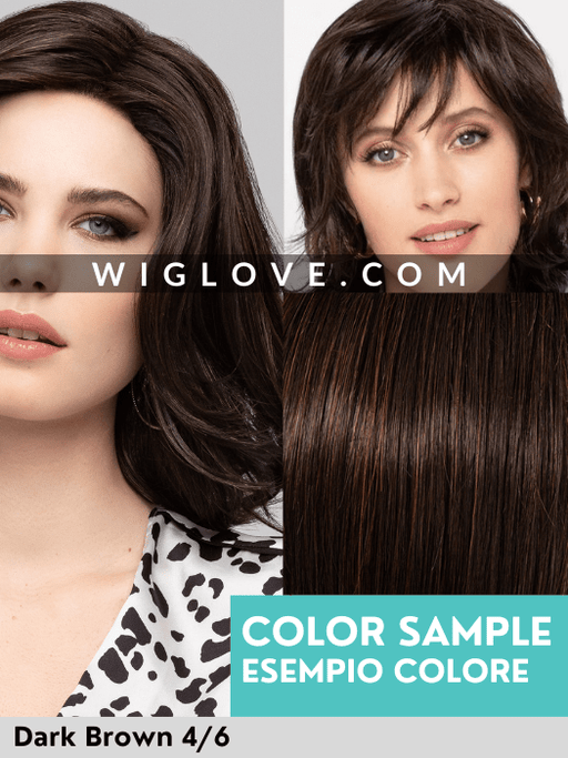 MAGIC TOPPER BOB I Pronta Consegna 24/48 ore - Wig Love - TopperDark Brown 4/6