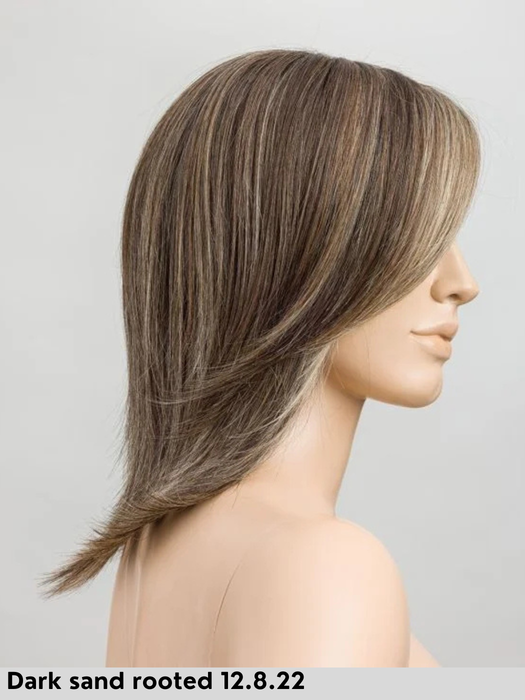 WHISPER COMFORT - attaccatura naturale, riga centrale, retro chiuso