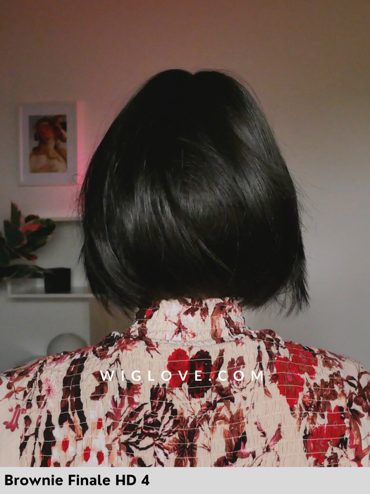 dawn jon renau parrucca sintetica termoresistente piastrabile caschetto corto piega liscia lacefront riga libera