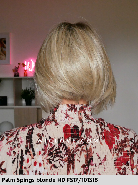 dawn jon renau parrucca sintetica termoresistente piastrabile caschetto corto piega liscia lacefront riga libera