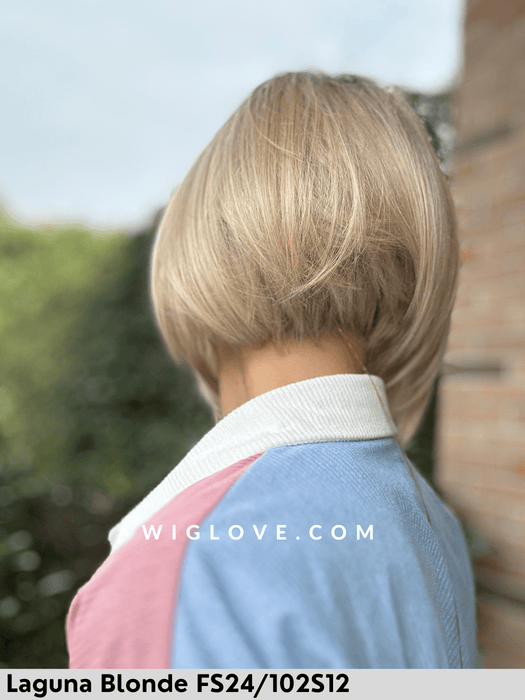 dawn jon renau parrucca sintetica termoresistente piastrabile caschetto corto piega liscia lacefront riga libera