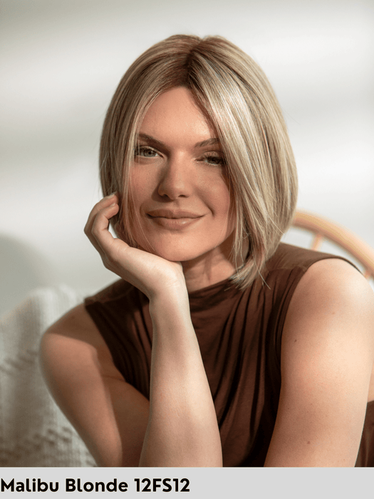 DAWN - riga libera, attaccatura naturale - Wig Love - Parrucca SinteticaMalibu Blonde HD