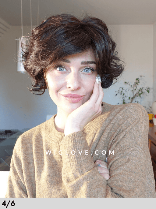 devine lace part gisela mayer parrucca sintetica tradizionale lacefront attaccatura naturale riga sinistra piega mossa