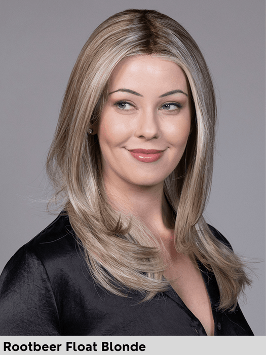 Dolce&Dolce 18 - riga centrale, attaccatura naturale - Wig Love - Parrucca SinteticaRootbeer Float Blonde