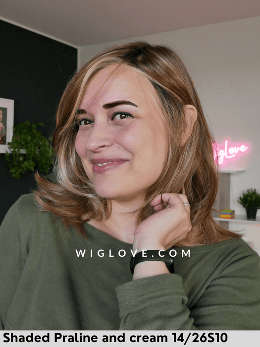 drew parrucca jon renau piastrabile fibra sintetica termoresistente alle spalle scalata attaccatura naturale riga libera lacefront monofilamento 