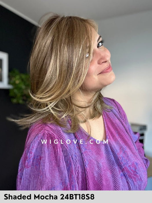 DREW - Pronta Consegna 24/48 ore - Wig Love - Parrucca SinteticaMalibu Blonde HD