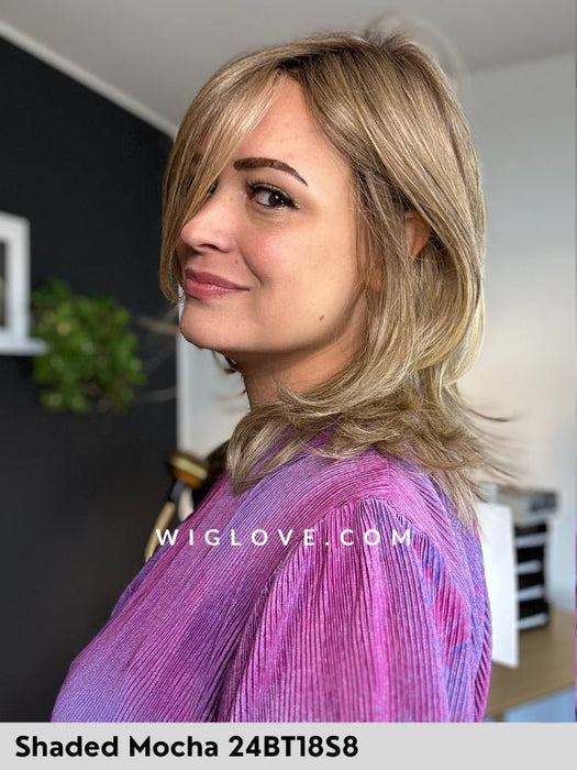 DREW - Pronta Consegna 24/48 ore - Wig Love - Parrucca SinteticaMalibu Blonde HD