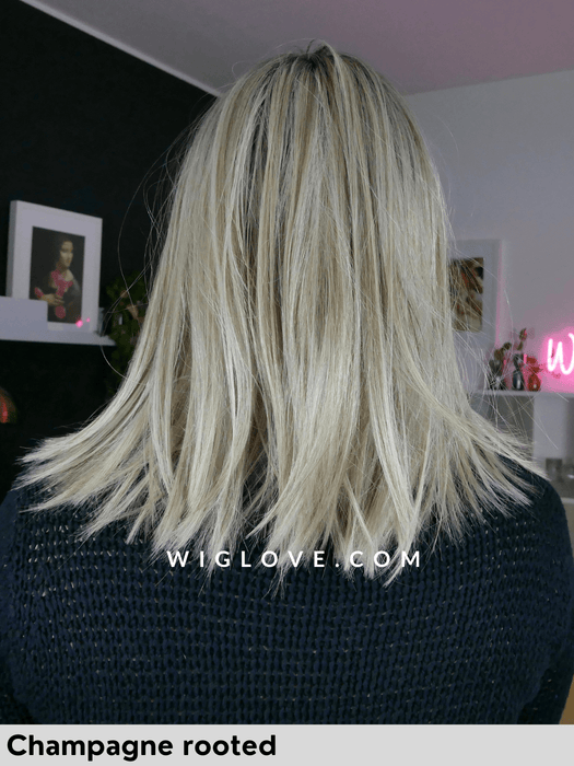 drive ellen wille parrucca piastrabile caschetto lungo pari fibra termoresistente lacefront attaccatura naturale riga centrale 