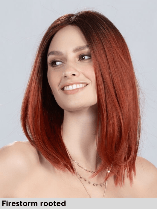 DRIVE - attaccatura naturale, riga centrale - Wig Love - Parrucca SinteticaFirestorm Rooted