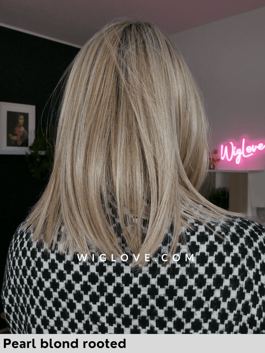 drive ellen wille parrucca piastrabile caschetto lungo pari fibra termoresistente lacefront attaccatura naturale riga centrale monofilamento 