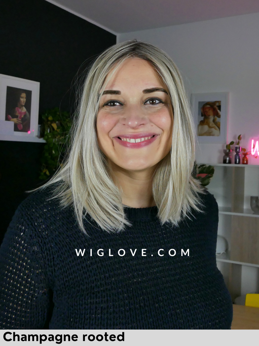 drive ellen wille parrucca piastrabile caschetto lungo pari fibra termoresistente lacefront attaccatura naturale riga centrale 