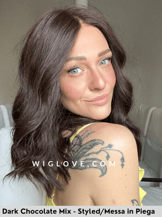 DRIVE - Pronta Consegna 24/48 ore - Wig Love - Parrucca SinteticaCoffee Brown Mix