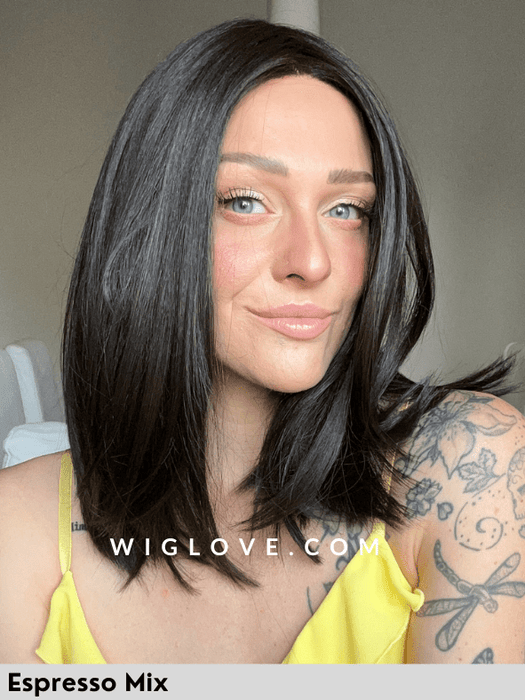 DRIVE - Pronta Consegna 24/48 ore - Wig Love - Parrucca SinteticaCoffee Brown Mix