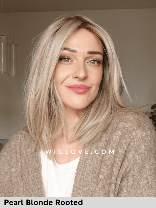 drive ellen wille parrucca piastrabile caschetto lungo pari fibra termoresistente lacefront attaccatura naturale riga centrale 