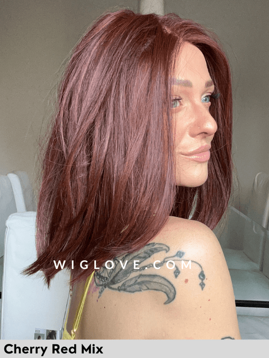 DRIVE - Pronta Consegna 24/48 ore - Wig Love - Parrucca SinteticaDark Chocolate Mix