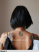 DUA MONO PART - Pronta Consegna 24/48 ore - Wig Love - Parrucca Sintetica black
