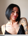 DUA MONO PART - Pronta Consegna 24/48 ore - Wig Love - Parrucca Sintetica black