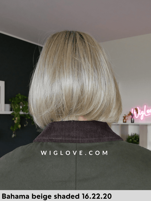 DUA MONO PART - Pronta Consegna 24/48 ore - Wig Love - Parrucca SinteticaIvory Blonde Shaded