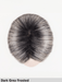 DUA MONO PART - riga centrale, attaccatura naturale - Wig Love - Parrucca SinteticaDark Grey Frosted