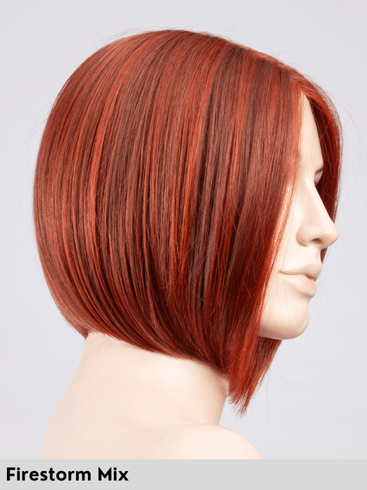 DUA MONO PART - riga centrale, attaccatura naturale - Wig Love - Parrucca SinteticaFirestorm Mix