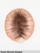 DUA MONO PART - riga centrale, attaccatura naturale - Wig Love - Parrucca SinteticaPeach Blonde Shaded