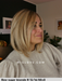 dubai belle tress parucca long bob scalato liscio city collection lacefront riga centrale retro aperto