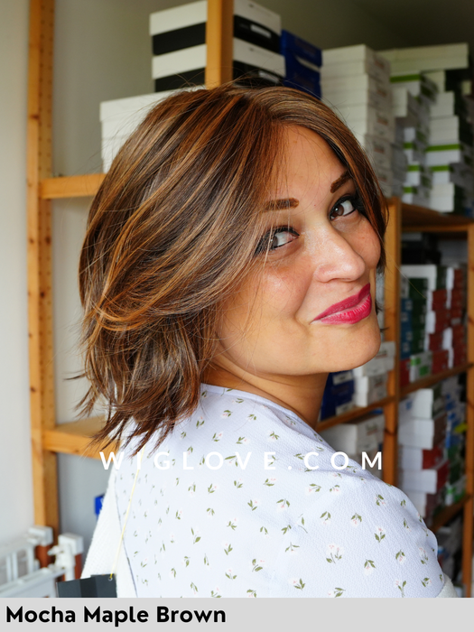 dublin belle tress city collection parrucca mossa frangetta sintetica piastrabile lacefront riga monofilamento