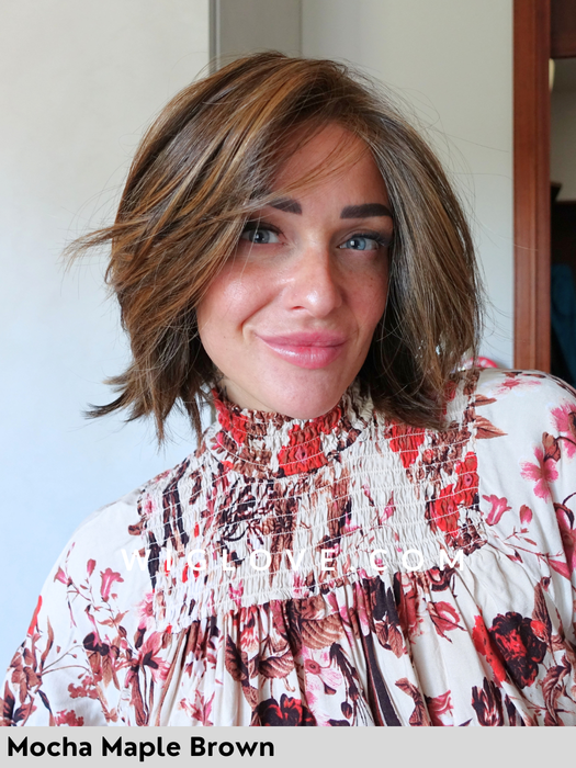 dublin belle tress city collection parrucca mossa frangetta sintetica piastrabile lacefront riga monofilamento