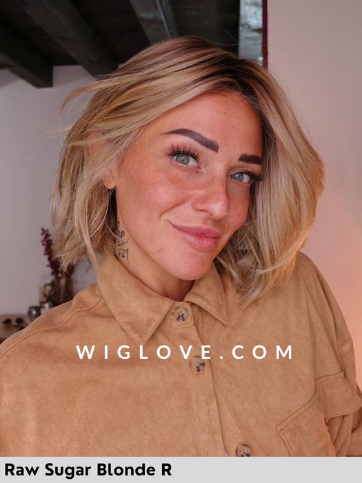 dublin belle tress city collection parrucca mossa frangetta sintetica piastrabile lacefront riga monofilamento