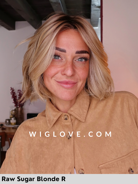 dublin belle tress city collection parrucca mossa frangetta sintetica piastrabile lacefront riga monofilamento