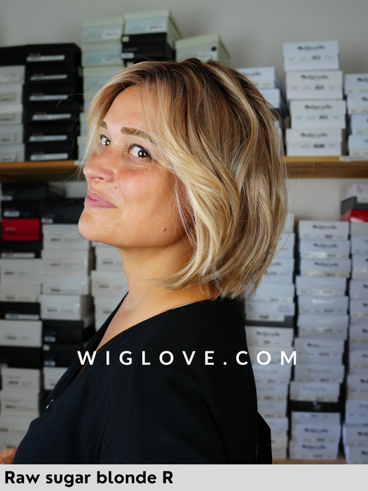 dublin belle tress city collection parrucca mossa frangetta sintetica piastrabile lacefront riga monofilamento