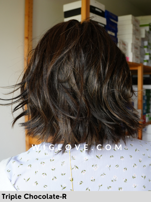 dublin belle tress city collection parrucca mossa frangetta sintetica piastrabile lacefront riga monofilamento