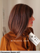 duo page gisela mayer parrucca capello misto long-bob con frangetta fatta a macchina riga sinistra monofilamento