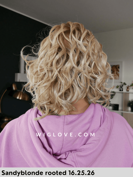 eclat ellen wille parrucca sintetica termoresistente fatta a mano riga libera lacefront attaccatura naturale monofilamento mossa alle spalle 