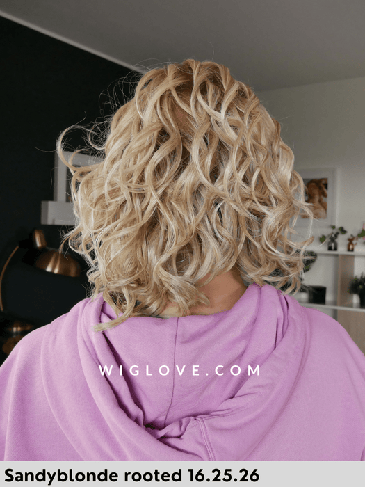 eclat ellen wille parrucca sintetica termoresistente fatta a mano riga libera lacefront attaccatura naturale monofilamento mossa alle spalle 