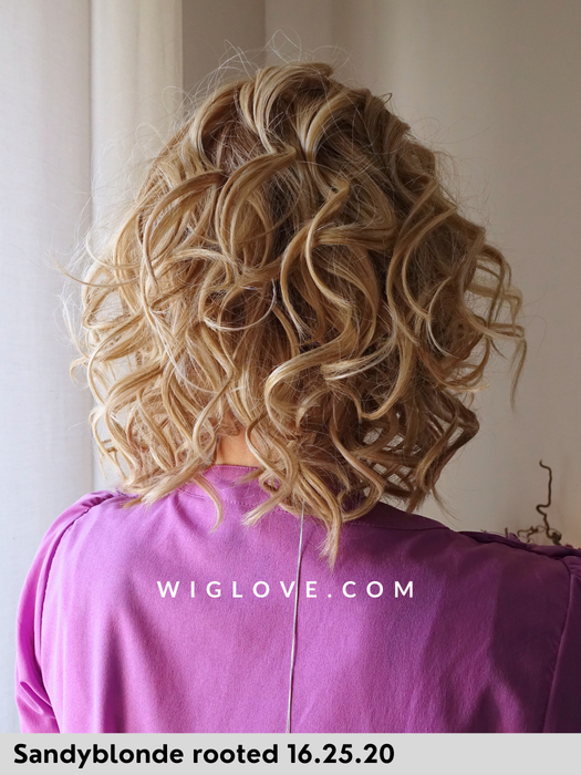 eclat ellen wille parrucca sintetica termoresistente fatta a mano riga libera lacefront attaccatura naturale monofilamento mossa alle spalle 