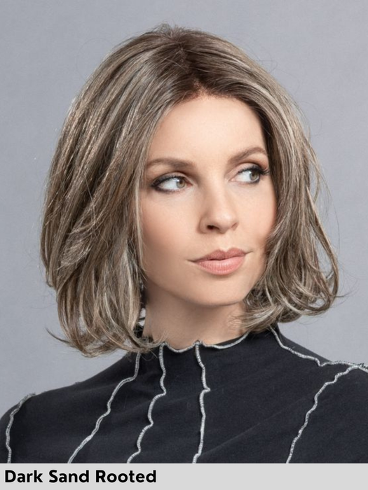 ELEGANCE MONO - Capelli Misti - doppio monofilamento, attaccatura naturale