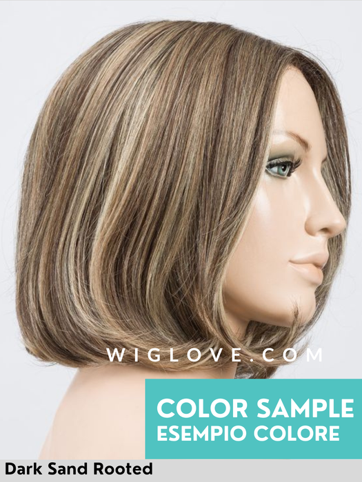 ELEGANCE MONO - Capelli Misti - doppio monofilamento, attaccatura naturale