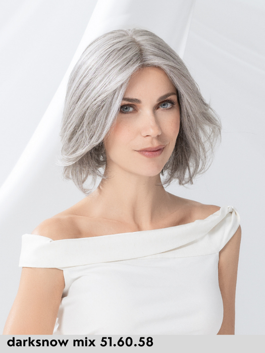 ELEGANCE MONO - Mixed Hair - double mono, lace front