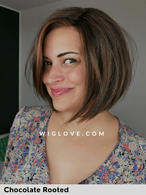 ELITE MONO PART - Taglia S/M - attaccatura naturale, riga sinistra - Wig Love - Parrucca SinteticaM