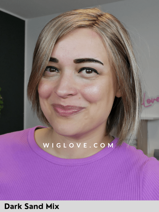 ELITE MONO PART - Taglia S/M - attaccatura naturale, riga sinistra - Wig Love - Parrucca SinteticaM