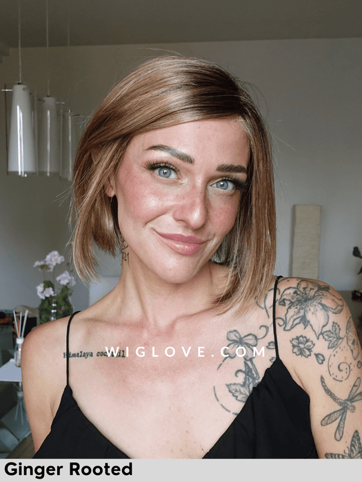 elite ellen wille mocca mix parrucca sintetica tradizionale attaccatura naturale monofilamento leggera piega liscia 