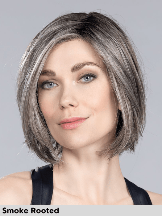 W107 Silver Grey Mid Length Bob Ladies Wig Natural Look W107 Silver Grey Mid Length Bob Ladies Wig Natural Look