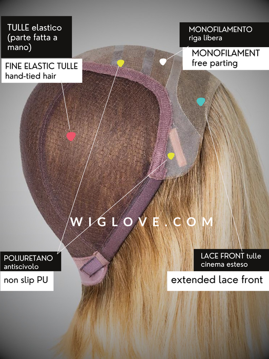 JADORE SMALL DELUXE - Taglia S - Capelli Naturali Remy - 100% fatta a mano