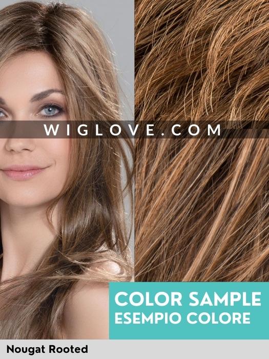 CATCH MONO - human hair synthetic blend - free parting, lace front