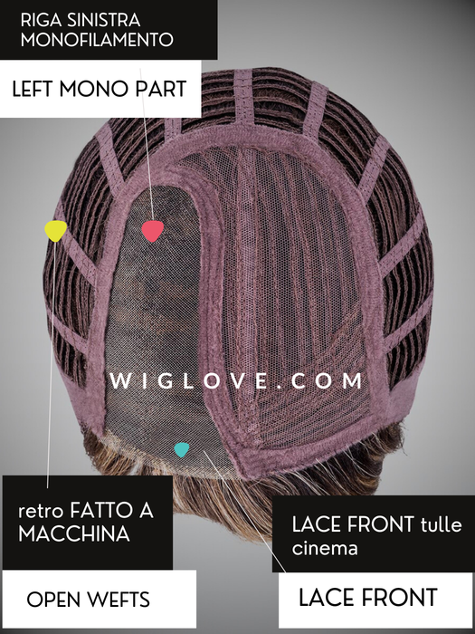COOKIE MONO PART - left part, lace front