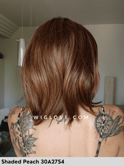 emilia jon renau parrucca sintetica tradizionale con frangetta lacefront piega liscia riga libera