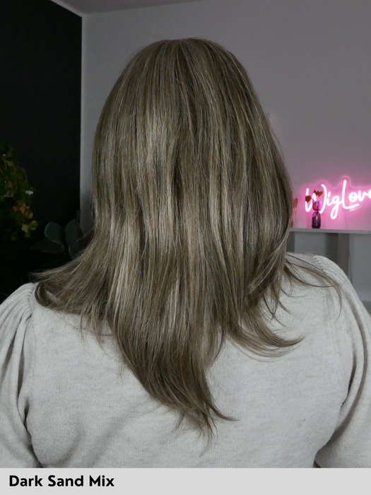 EMOTION - Size M - Remy Natural Hair Wig - 100% hand-tied