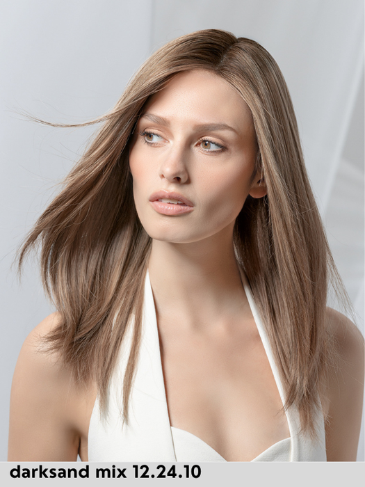 EMOTION DELUXE - Size M - Remy Human Hair Wig - 100% hand-tied